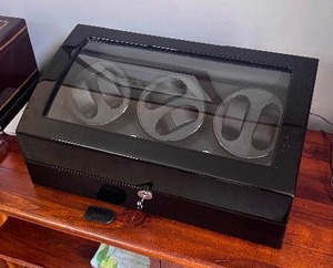 lot 25A image: Sepano 6 Automatic Watch  winder with seven storage