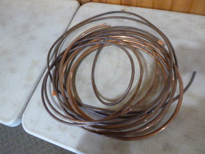 lot 17 image: Copper Tubing