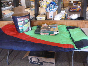 lot 24 image: Sleeping Bag and Air Mattress