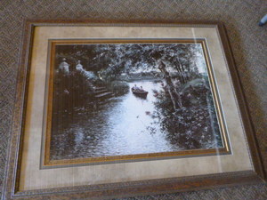 lot 27 image: Framed Scenic Print