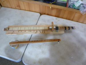 lot 69 image: 2 Homemade  Folk-art Instruments