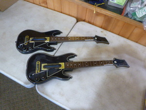 lot 70 image: 2 Guitar Hero Guitars