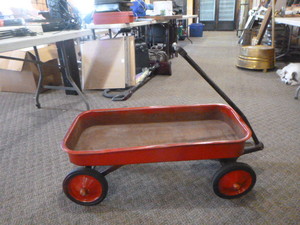lot 71 image: Red Wagon
