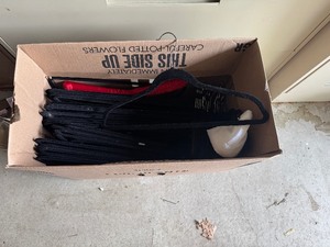 lot 27 image: Box of 50 No Slip Hangers