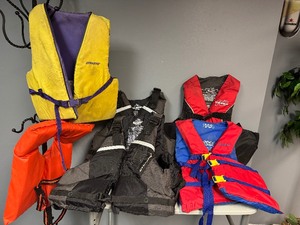 lot 103 image: Six Life Jackets (Adult Universal - Adult Extra Super Large)