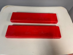 lot 122 image: Two Highway Safety Triangles in Cases.  Never Used.