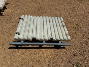 lot 134 image: Custom Made Heavy Duty Moving Dollies 40 12 x 32 x 10 Tall