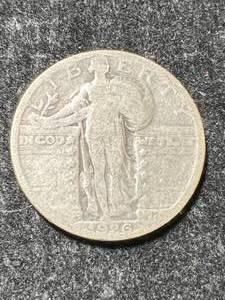 lot 38 image: 1926 US STANDING LIBERTY QUARTER