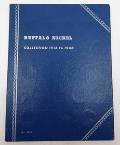 lot 185 image: Whitman Classic Buffalo Nickel Coin Album1913-1938