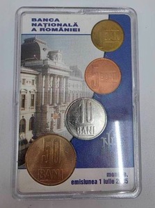 lot 194 image: 2005 Romanian National Bank Uncirculated Mint Coin Set