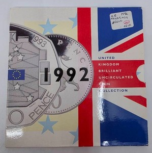lot 203 image: 1992 United Kingdom Brilliant Uncirculated Coin Collection