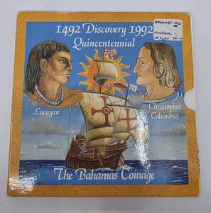 lot 205 image: 1492 Discovery 1992 Quincentennial Bahamas Coinage Uncirculated Collection