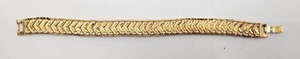 lot 9 image: Heavy Marked 14k Bracelet - 8.5 Long - 52.15g