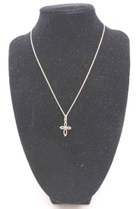 lot 230 image: Sterling Silver Cross Necklace