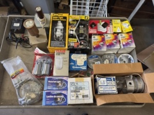 lot 41 image: Light Bulbs, Light Fixtures and More