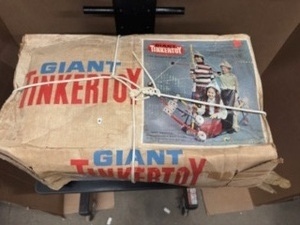 lot 44 image: Unique Giant Tinker Toys