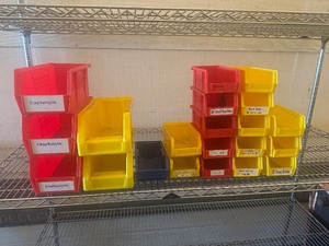lot 10 image: Akro Bins - Multiple Sizes  20