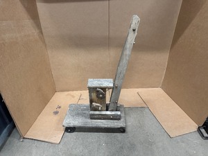 lot 92 image: Rare Vintage Community Playthings Wooden Crane. In good working order.