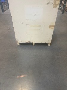 lot 5 image: 2 Large Wooden Storage Boxes with Locking Feature.  31W x 41 34D x 38 12H and 31W x 41 34D x 37 12H