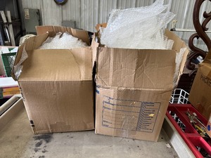 lot 104 image: Two Boxes of 12 x 24 Sheets of Bubble Wrap