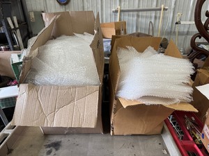 lot 107 image: Two Boxes of 12 x 24 Sheets of Bubble Wrap