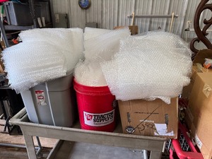 lot 109 image: Mega Lot of 12 x 24 Sheets of Bubble Wrap