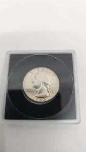 lot 51 image: Very Clean 1963D Quarter - Near Uncirculated Condition