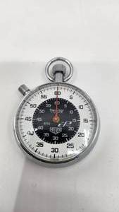 lot 66 image: Vintage Heuer Trackstart Stopwatch