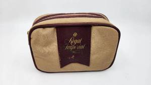 lot 68 image: Vintage Northwest Orient Airlines Regal Imperial Mens Travel Kit w Hermes Cologne