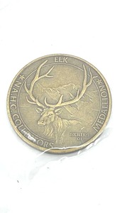 lot 11 image: North American Hunting Club - Big Game Collectors Series Medallion - Elk