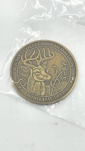 lot 12 image: North American Hunting Club - Big Game Collectors Series Medallion - Whitetail Deer