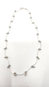 lot 131 image: Beautiful Sterling Silver Necklace - 18