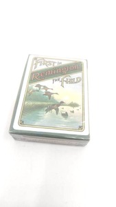 lot 152 image: Unopened Deck Remington First in the Field Playing Cards