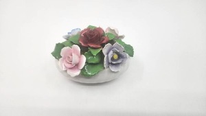 lot 154 image: Beautiful Aynsley England Fine Bone China Flower Bouquet Figurine