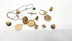 lot 170 image: 34.06g Gold Filled Jewelry - Wearable or Scrap for Gold Content