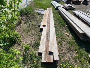 lot 11 image: Laminated beams