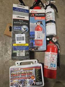 lot 361 image: Fire extinguisher.
