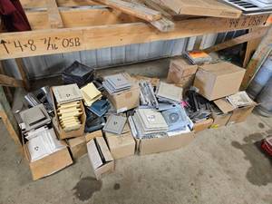 lot 383 image: vinyl vents and covers.
