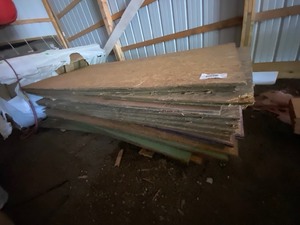 lot 316 image: 4x8 variety plywood