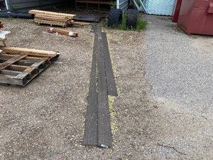 lot 300 image: Brown composite decking
