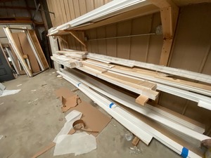 lot 583 image: Miscellaneous White Trim and Molding