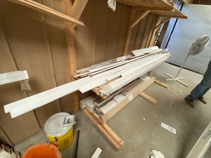 lot 586 image: White Trim and Molding