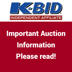 lot 0 image: Important Information