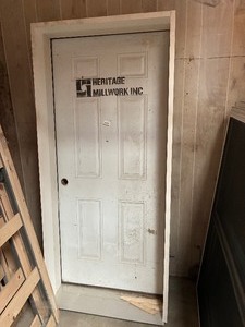 lot 555 image: 36 Exterior Door and Frame