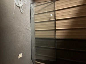 lot 609 image: Double Pane 76 x 34 Glass Insert