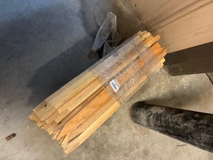 lot 626 image: Wood stakes