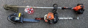 lot 55 image: Collection of Echo and Hornet Outdoor Power Tools