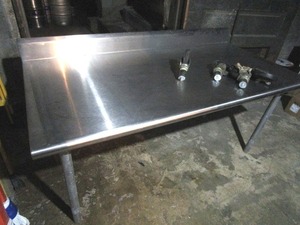 lot 6 image: Stainless Table