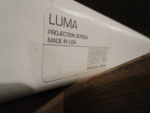 lot 12 image: Luna Projection Screen