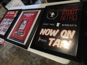 lot 29 image: Framed Promos